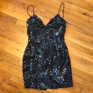 Sean Couture Sequin Dress